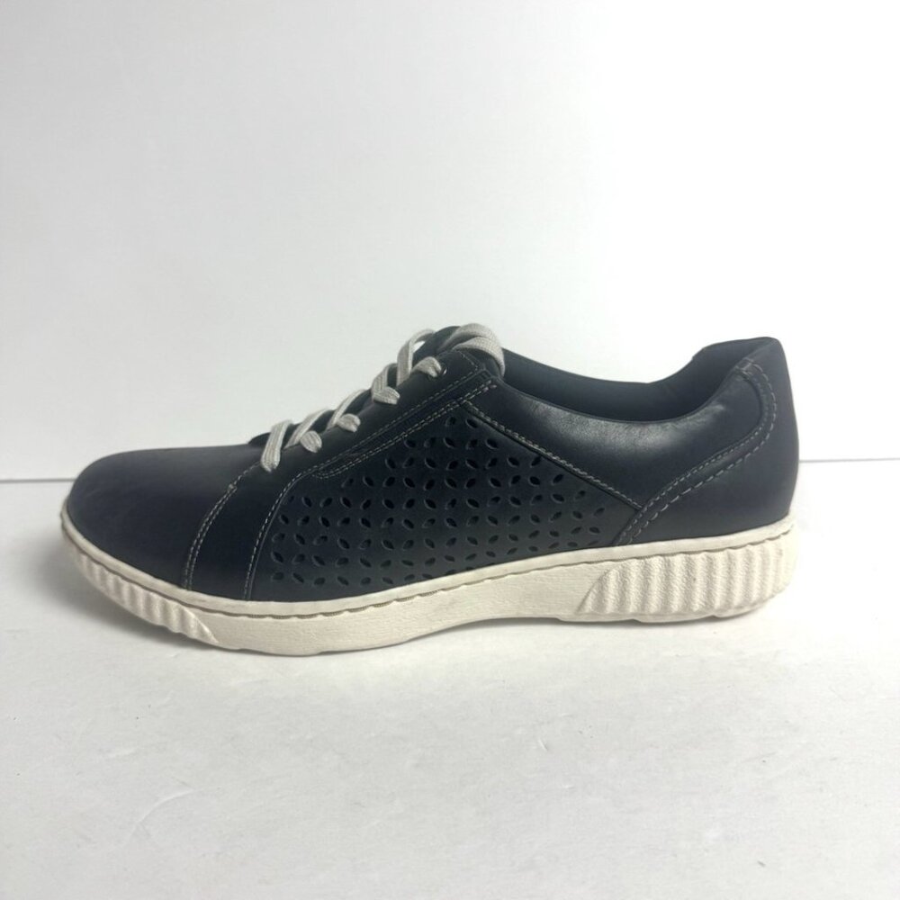 Clarks Women's Caroline Ella Sneaker Navy Size 10 M